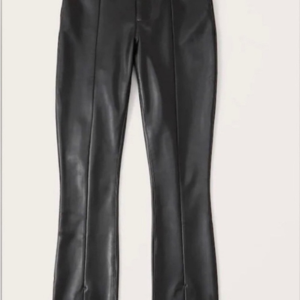Abercrombie & Fitch Black Flare Pants